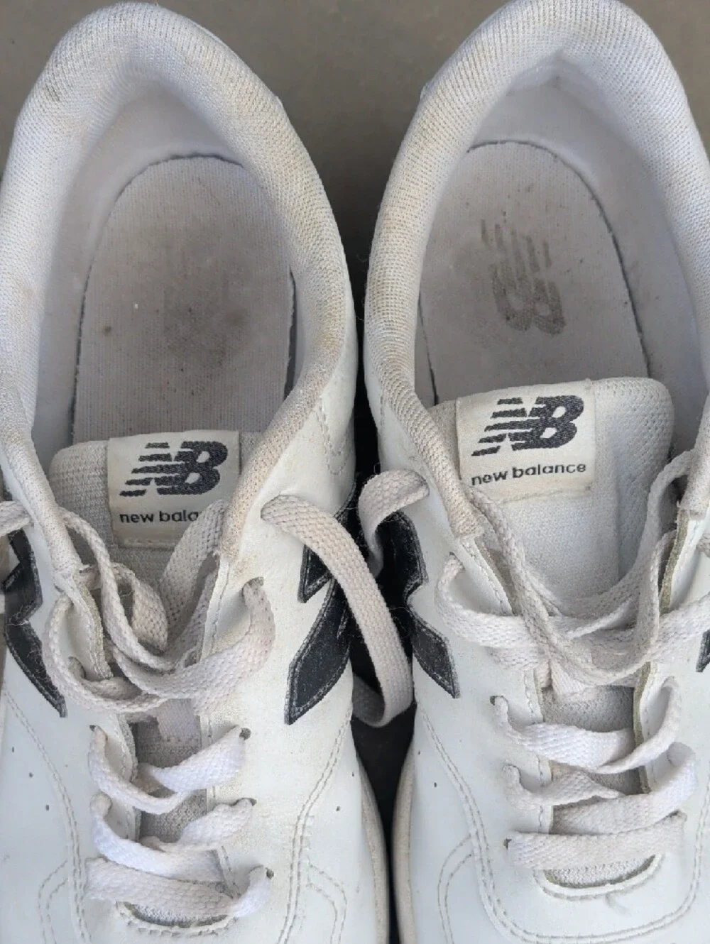 New Balance Men's White Sneakers